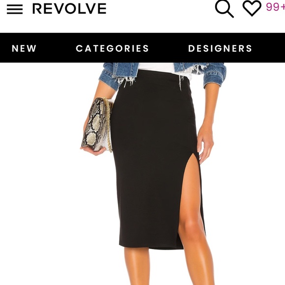 REVOLVE Lovers and Friends MIDI Skirt XL - Picture 3 of 5